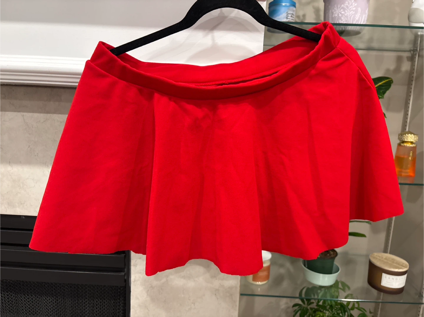 Red Skater Skirt - photo 2