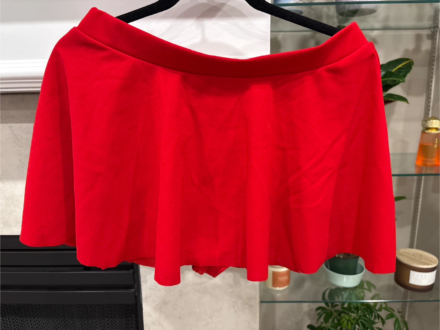 Red Skater Skirt