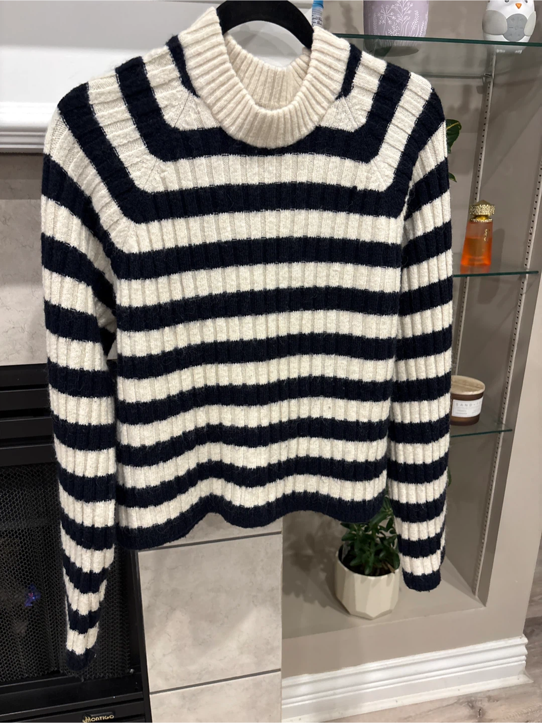 H&M Striped Turtleneck Sweater - XL - photo 2