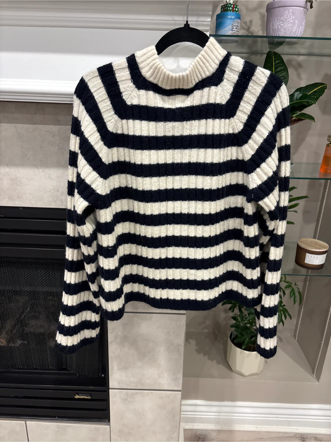 H&M Striped Turtleneck Sweater - XL - photo 4