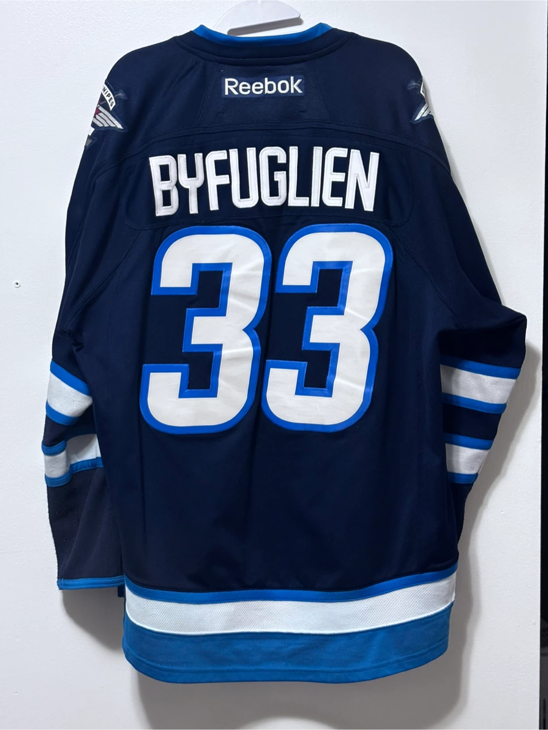 Reebok Winnipeg Jets Byfuglien #33 NHL Hockey Jersey - photo 5