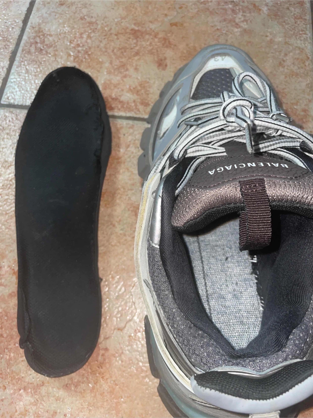 Balenciaga Track Sneakers - Grey - photo 3