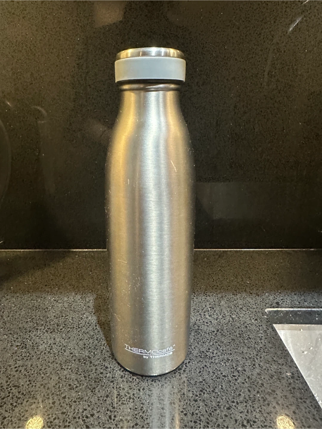 THERMOS Thermocafe Stainless Steel Vacuum Insulated Drink Bottle