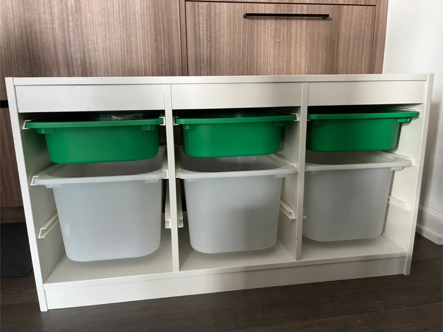IKEA TROFAST Storage Unit with Bins