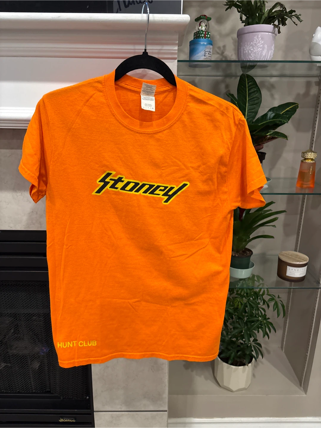 Gildan Heavy Cotton Orange Stoney Hunt Club T-Shirt