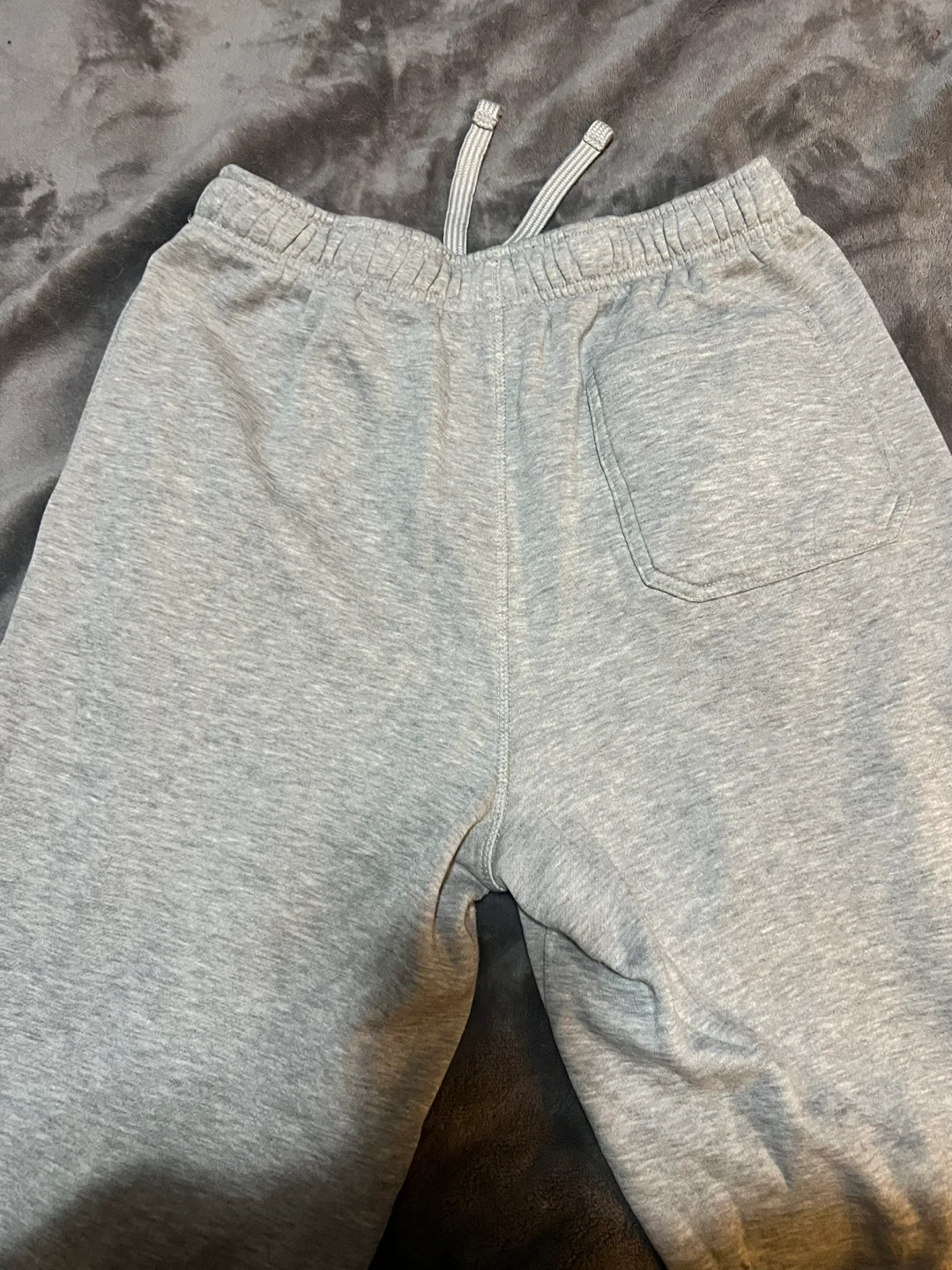 Grey Straight Leg Sweat Pants - photo 3