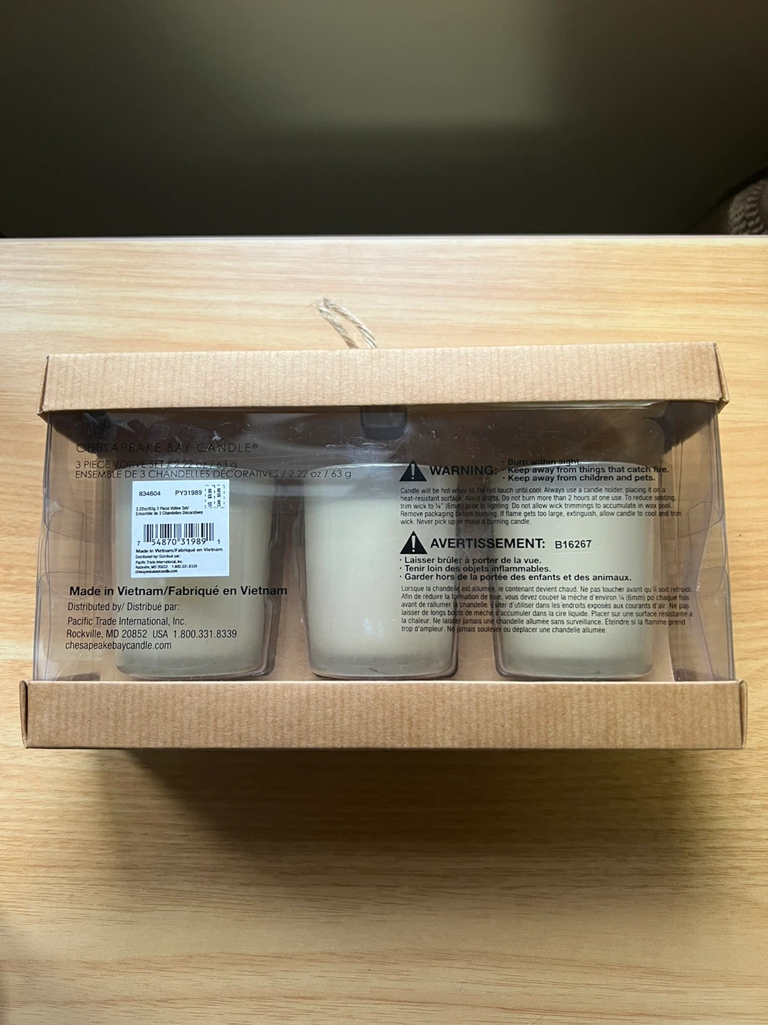 Chesapeake Bay Candle 3 Piece Votive Candle Set - photo 2