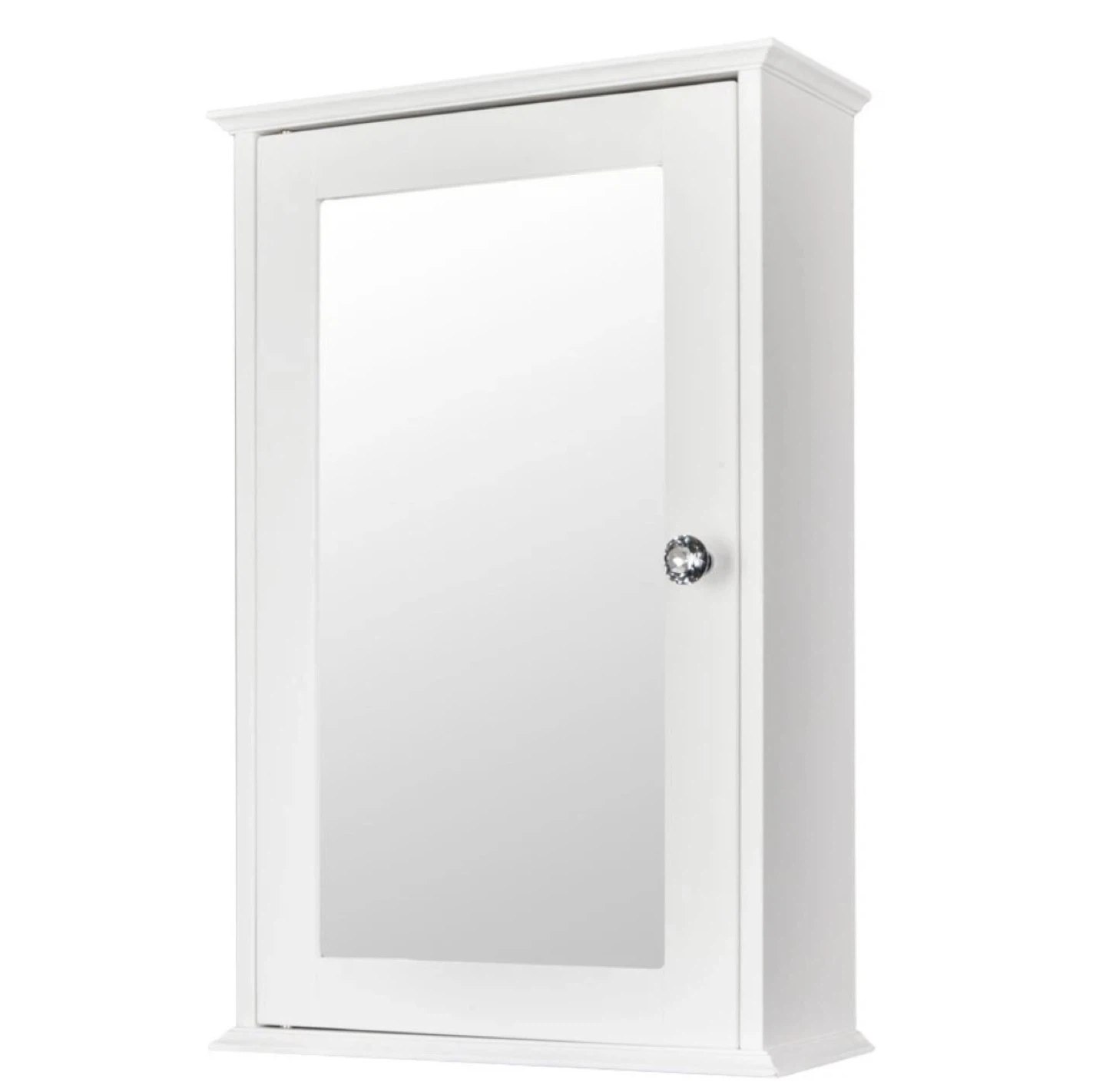 Bathroom Medicine Wall Cabinet with Mirror Storage W/ 2 shelves - photo 2