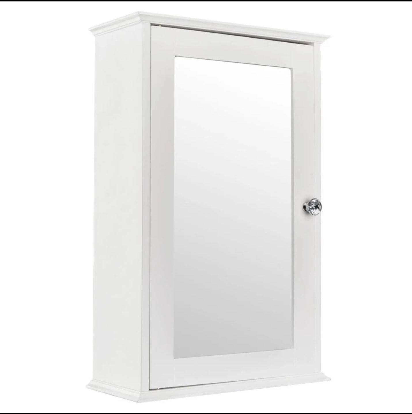 Bathroom Medicine Wall Cabinet with Mirror Storage W/ 2 shelves