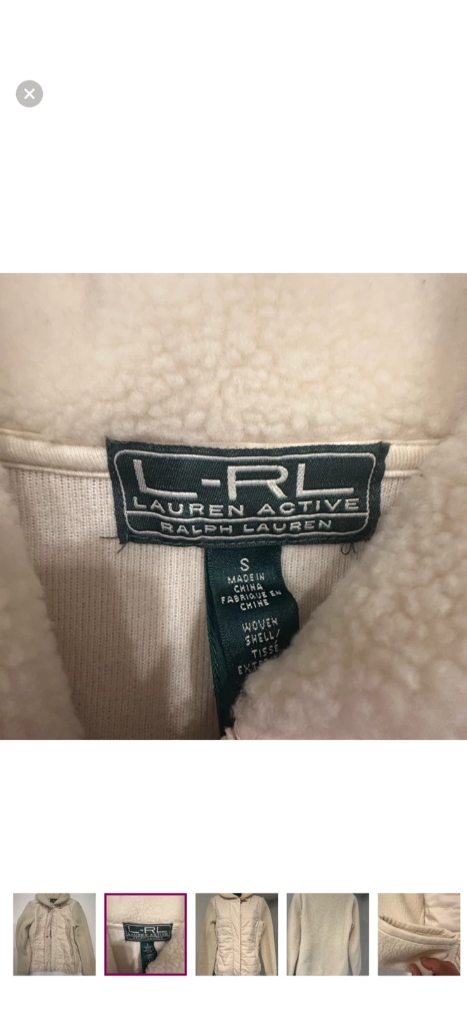 Lauren Active Ralph Lauren Fleece Jacket Size S - photo 4