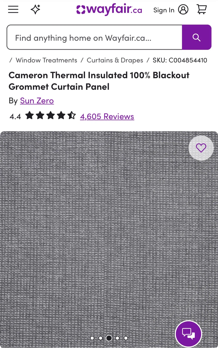 $65 Wayfair blackout curtains - - photo 3