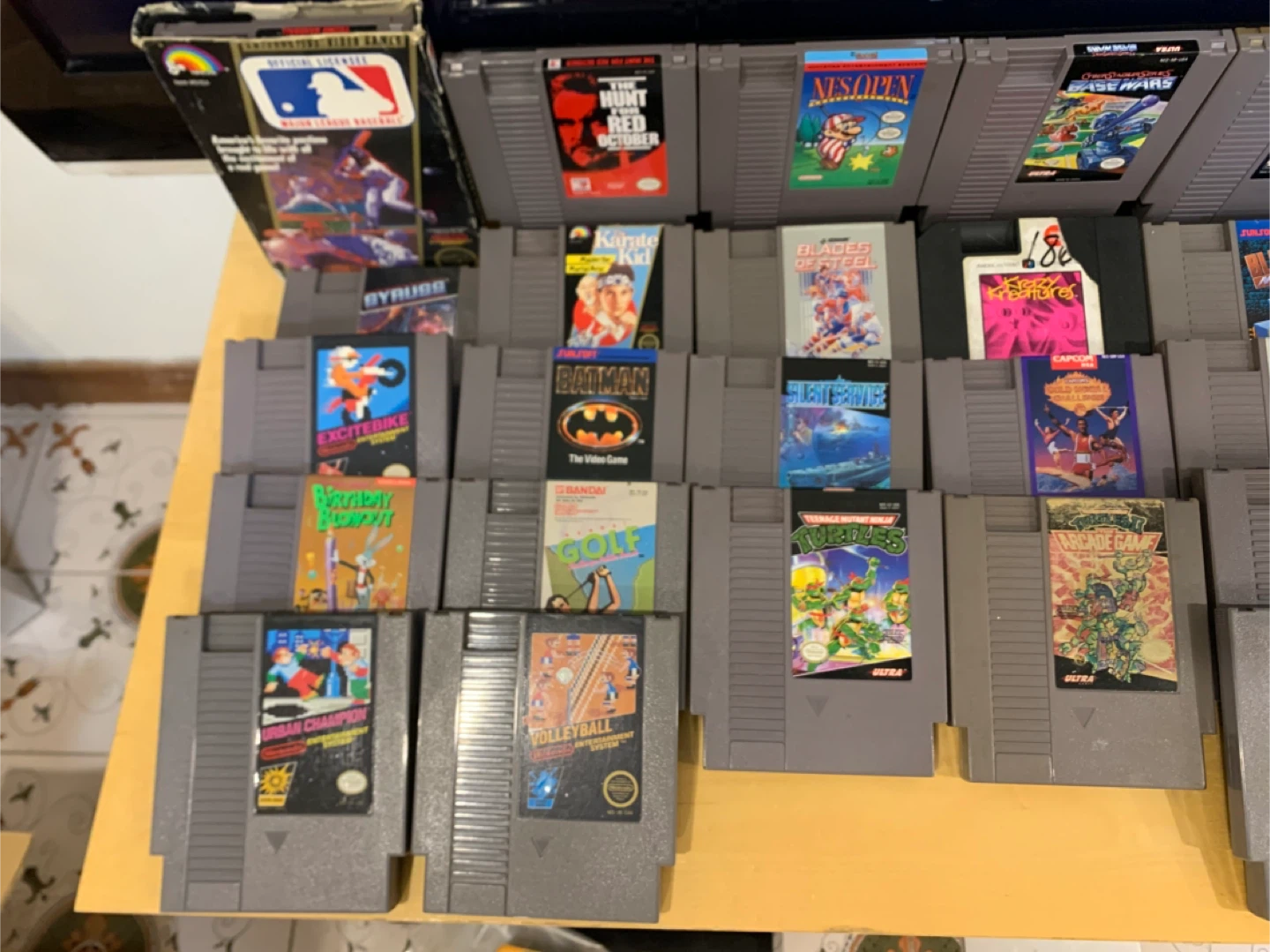 34 Nintendo NES Video Game Bundle - photo 2
