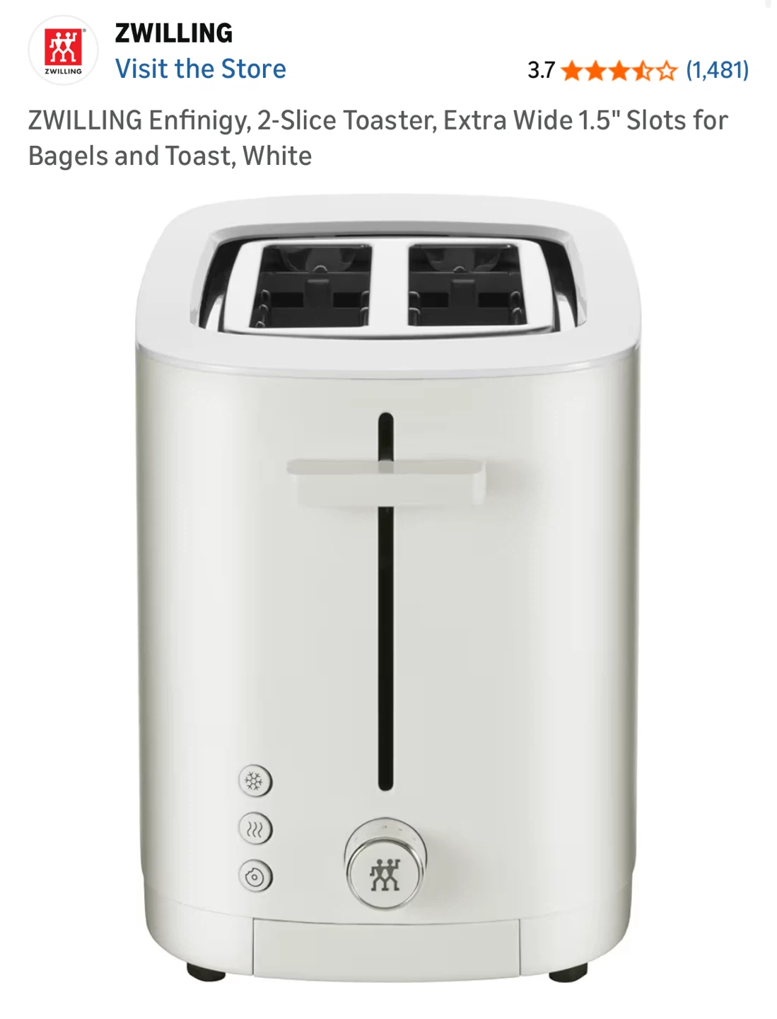 ZWILLING Bread Toaster 2-Slicers - photo 2