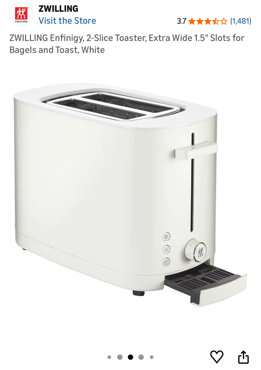 ZWILLING Bread Toaster 2-Slicers - photo 3