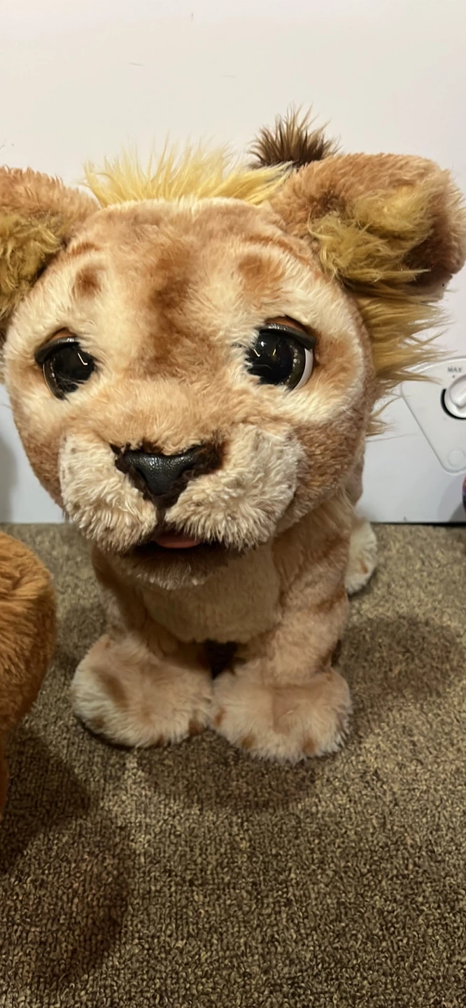 Interactive Plush Teddy Bear and Lion Cub Toys - photo 3