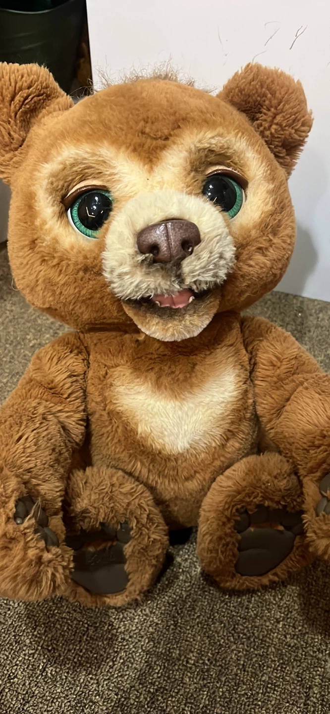 Interactive Plush Teddy Bear and Lion Cub Toys - photo 2