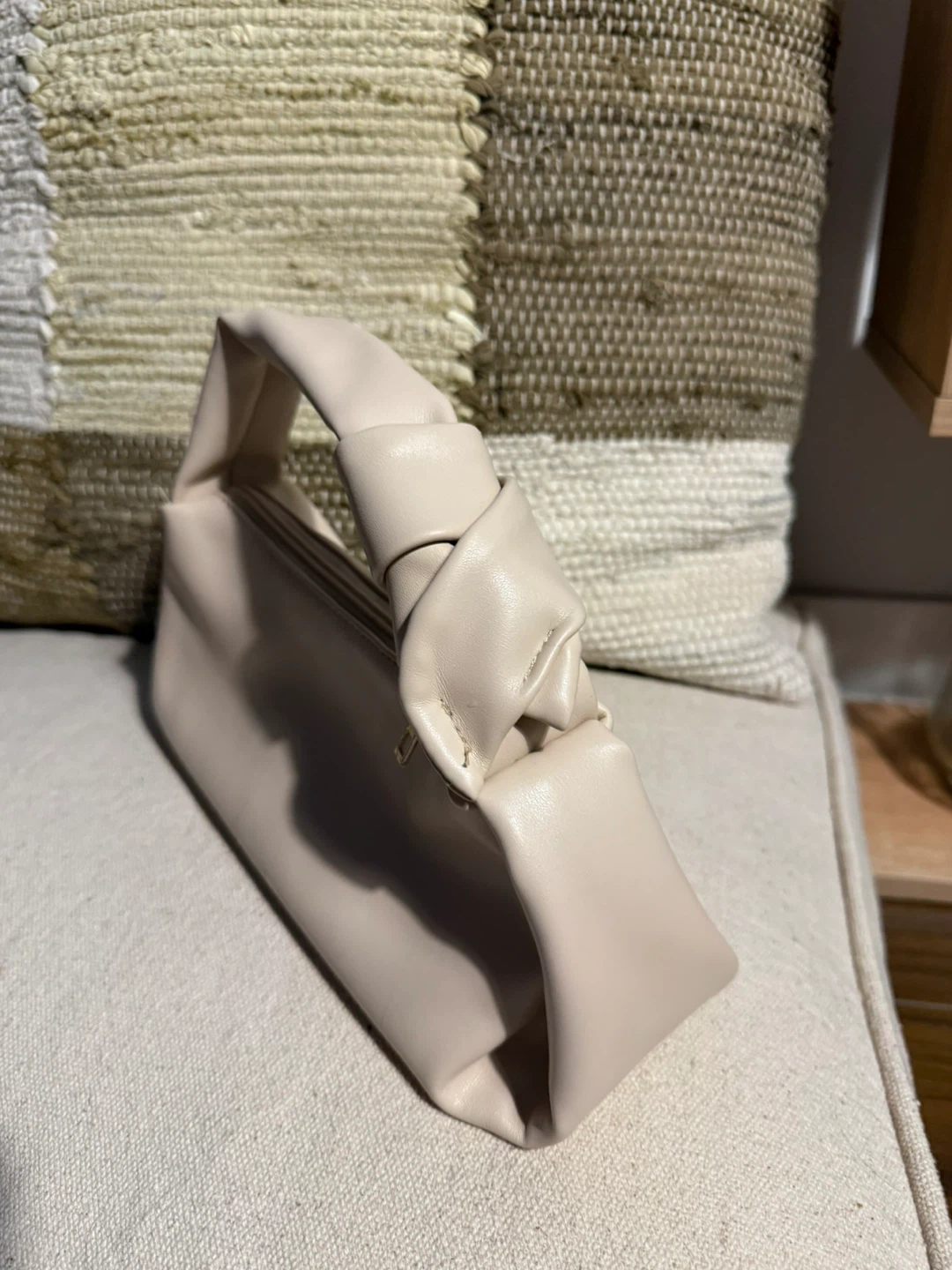 Beige Leather Purse - photo 2
