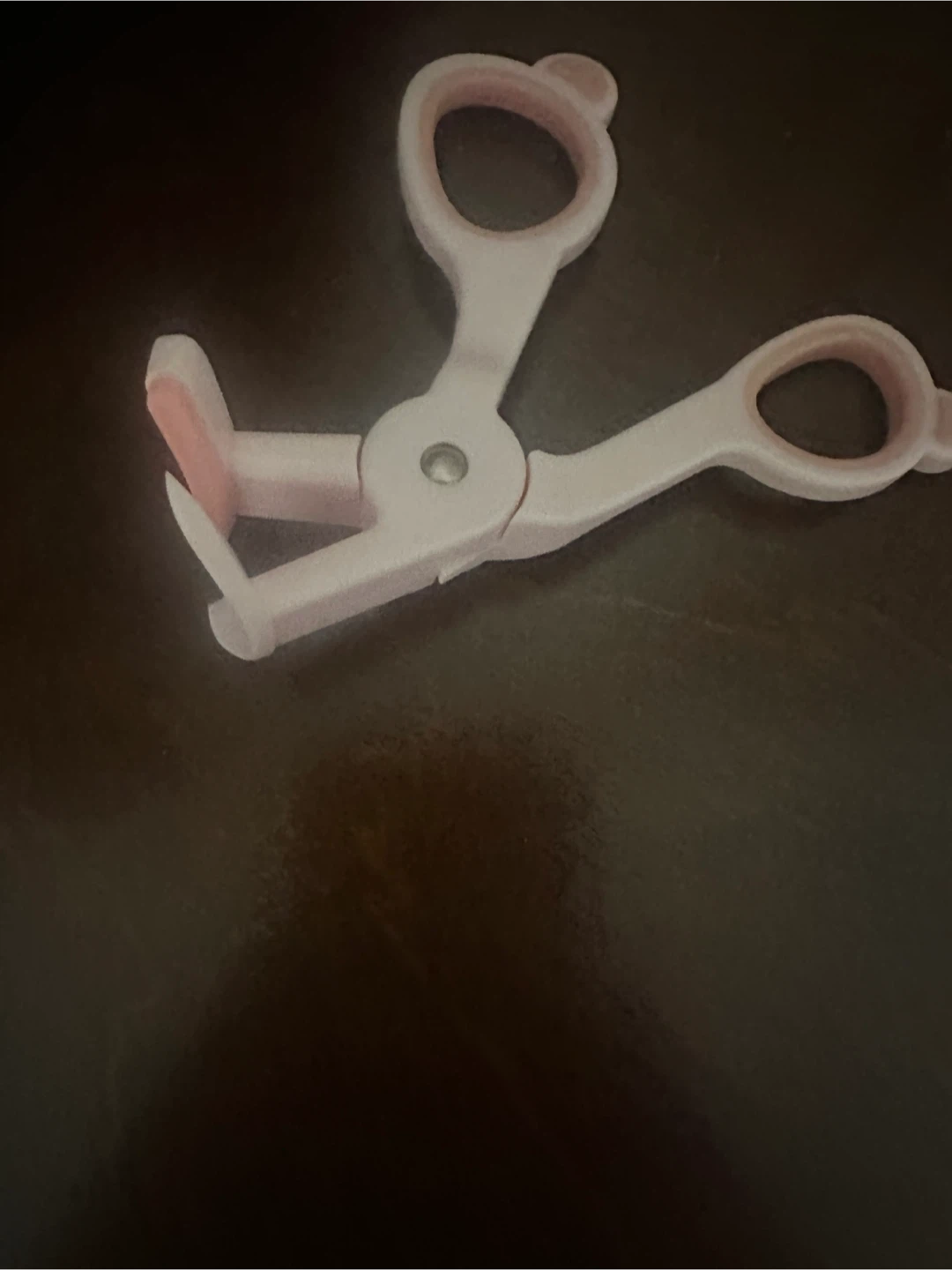 Straight lash curler