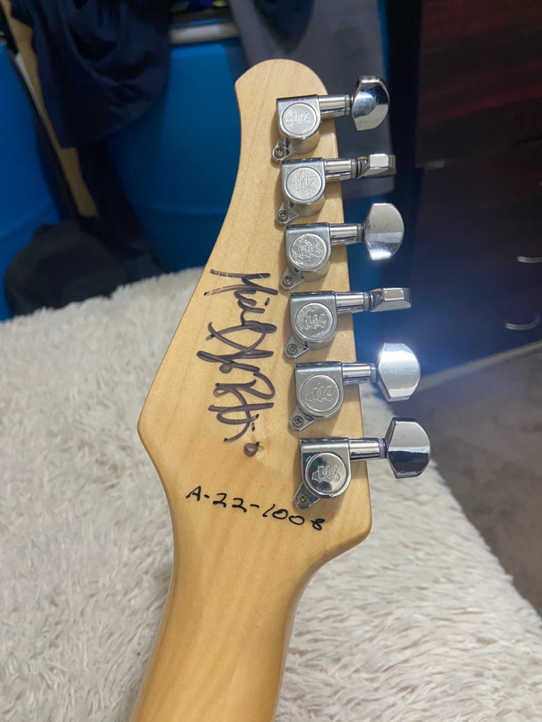 Sawtooth ST-M24AC-SBK Signed Electric Guitar - photo 3