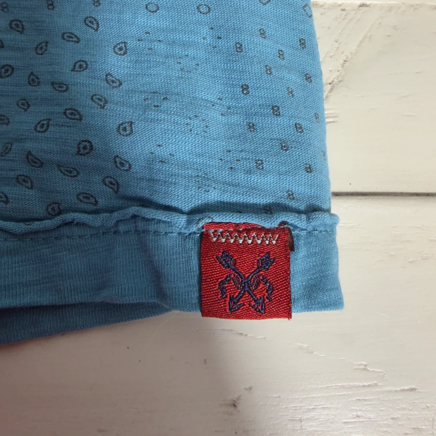 MBX Denim Wear XX Large Blue Cotton V-Neck T-Shirt - photo 3