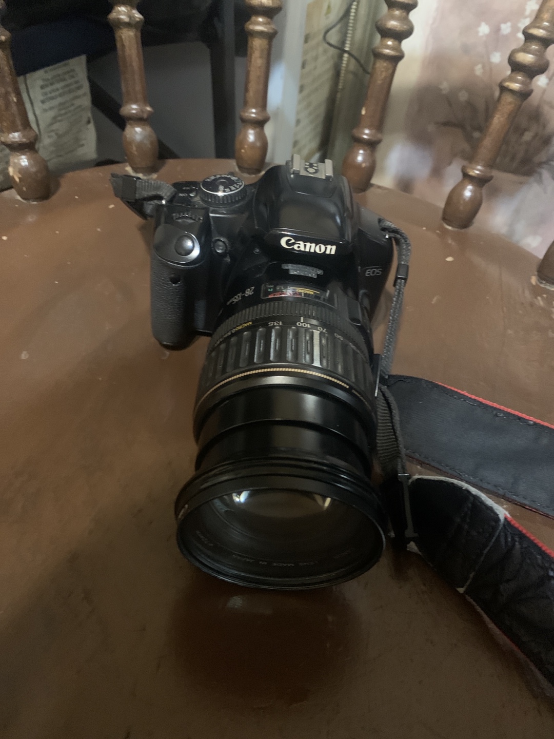 Canon EOS DSLR Camera with Lens