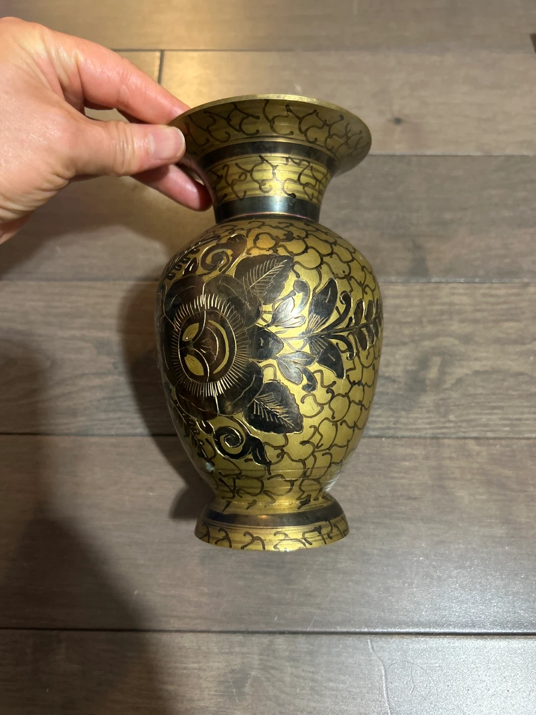 Decorative Brass Vase