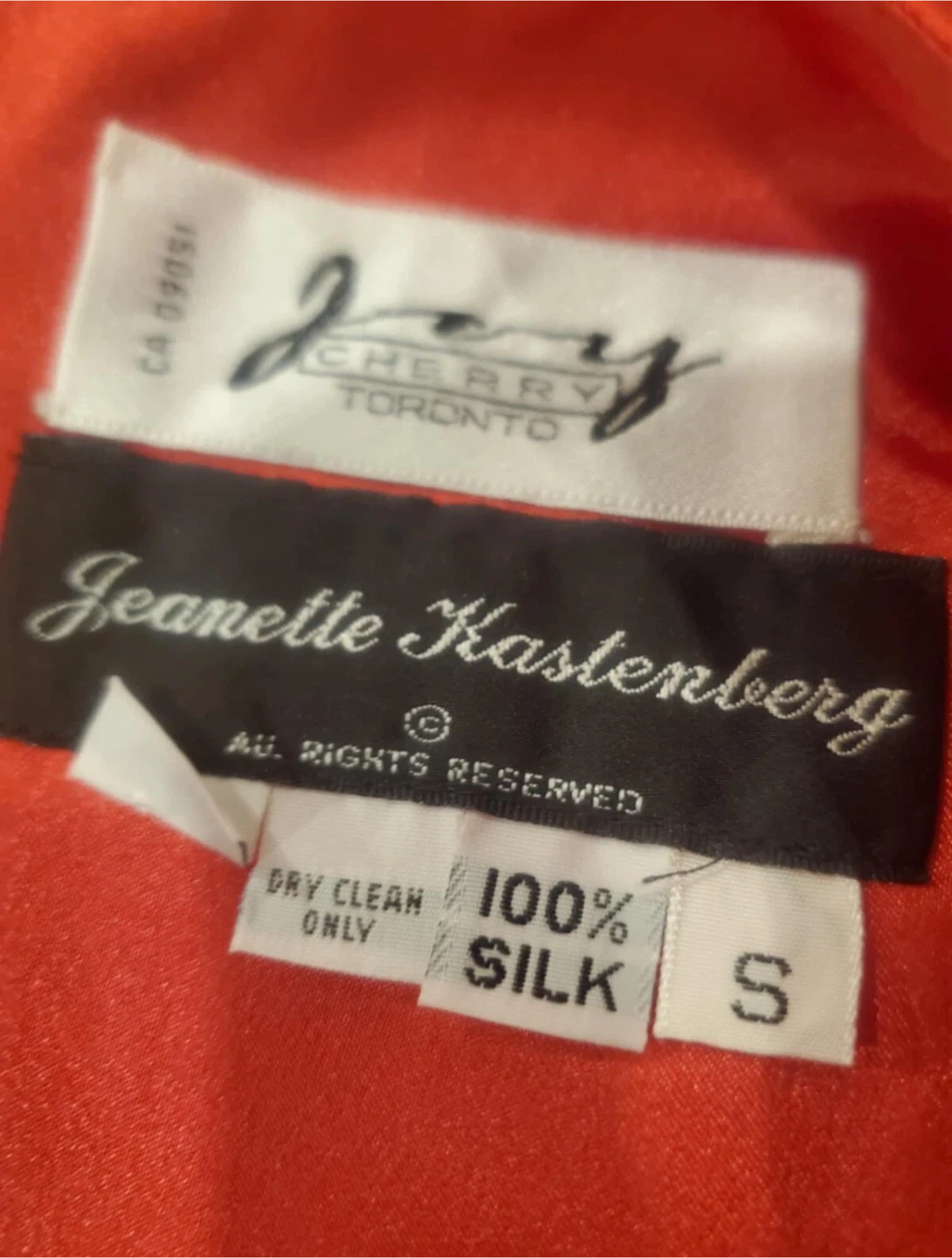Jeanette Kastenberg Silk Dress - photo 3