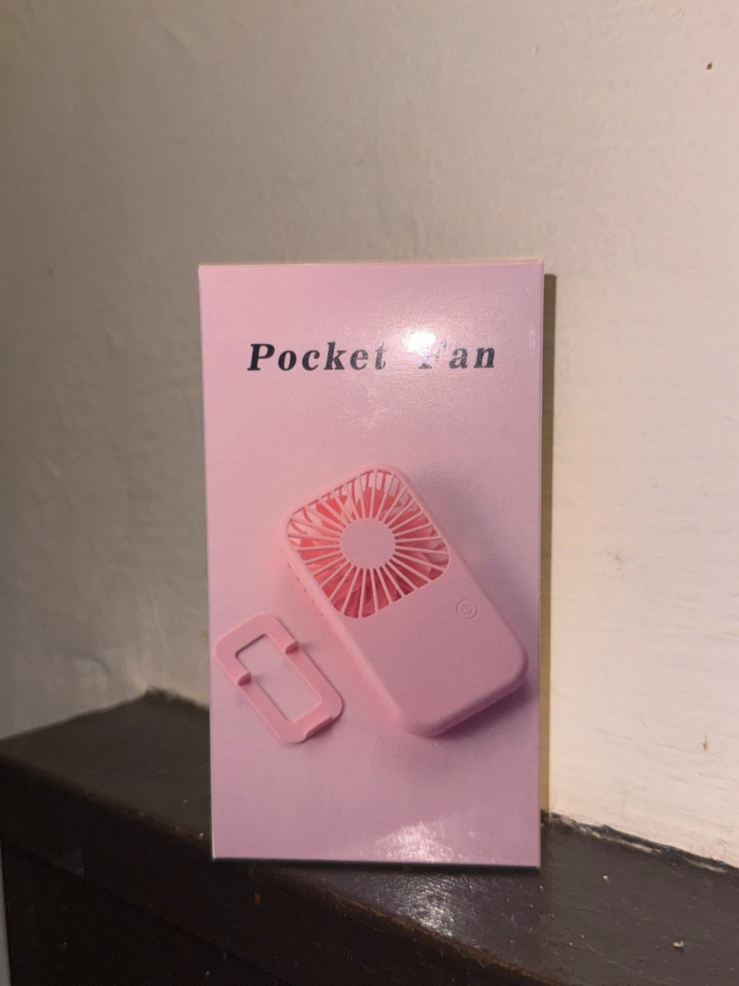 Pink Pocket Fan