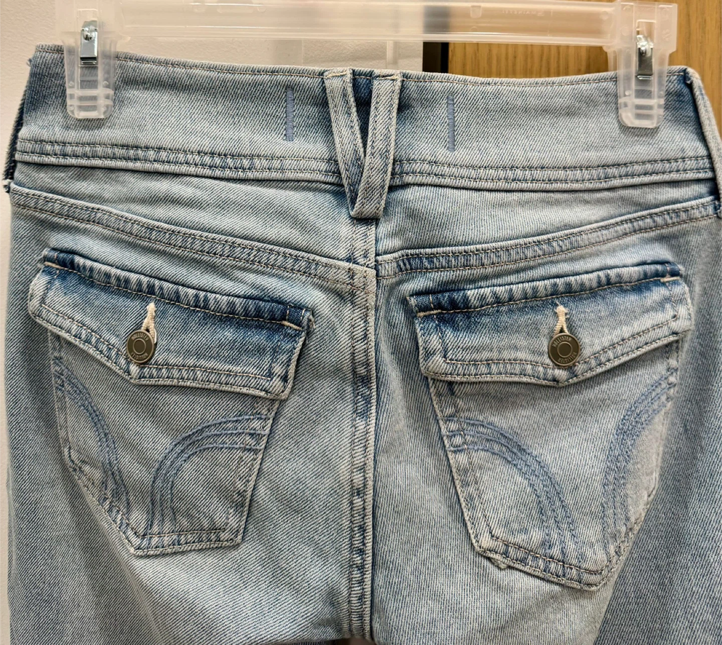 Hollister Light Wash Bootcut Jeans - photo 2