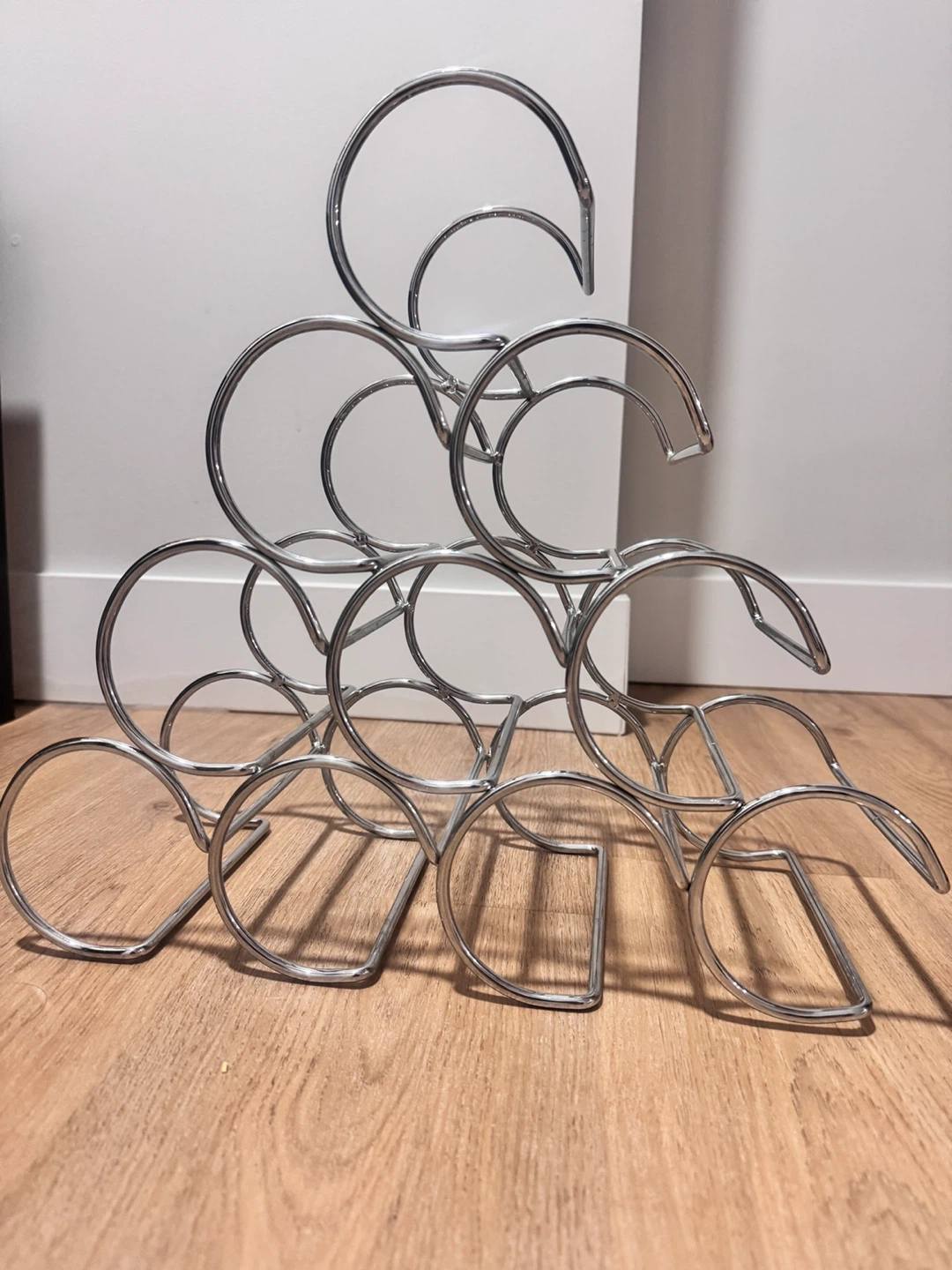 Chrome Wine Rack