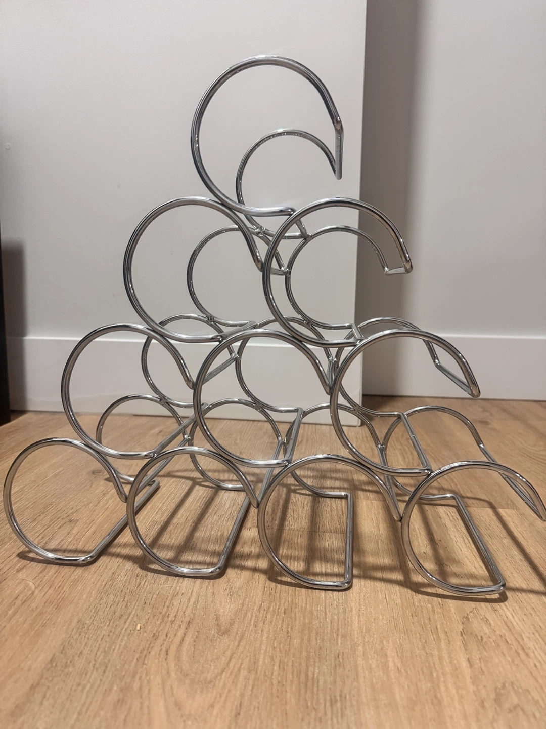 Chrome Wine Rack - photo 2