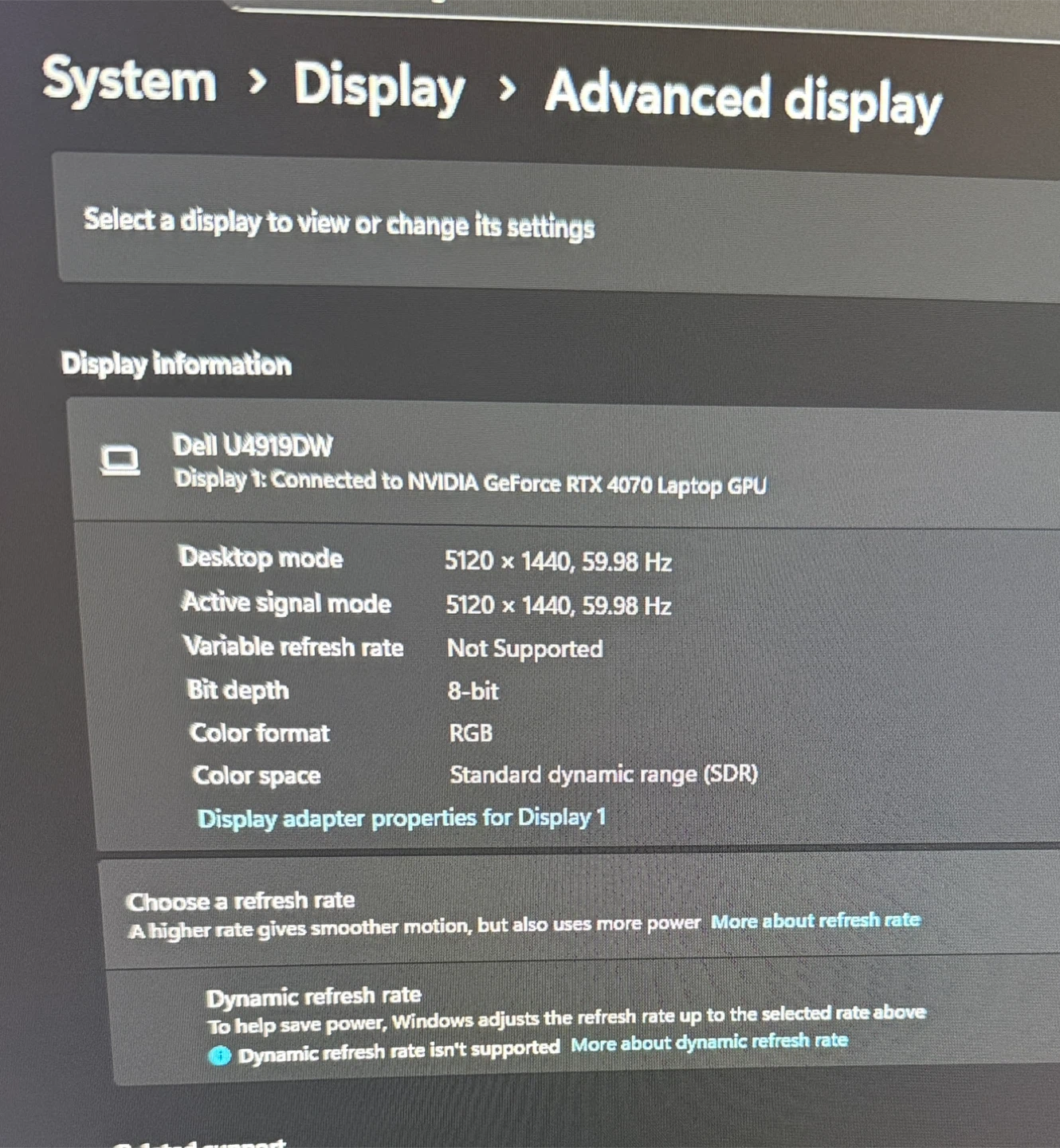 Dell 49” Ultrawide Monitor U4919DW - photo 3