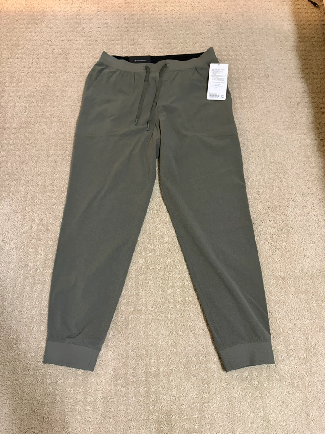 Lululemon ABC Jogger Regular WovenAir Pants Grey Size L