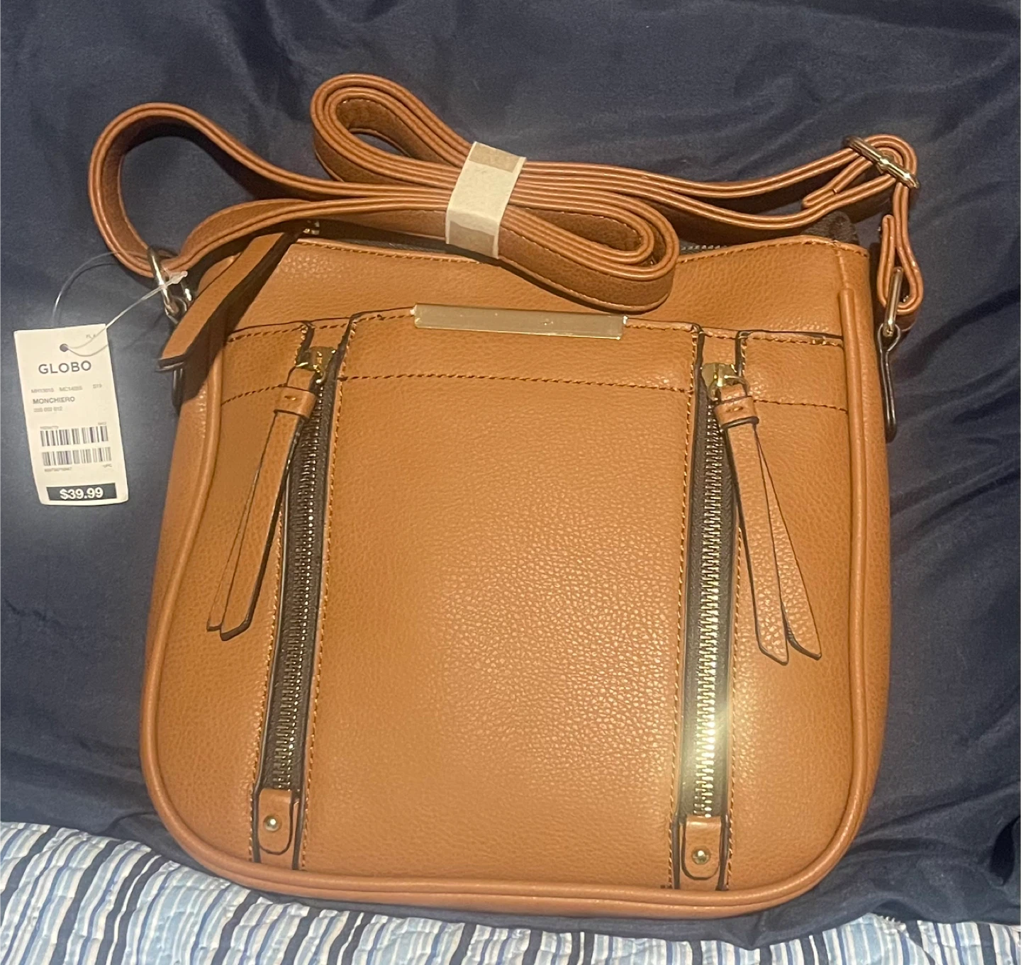 Globo Monchiero Crossbody Bag - Tan - photo 2