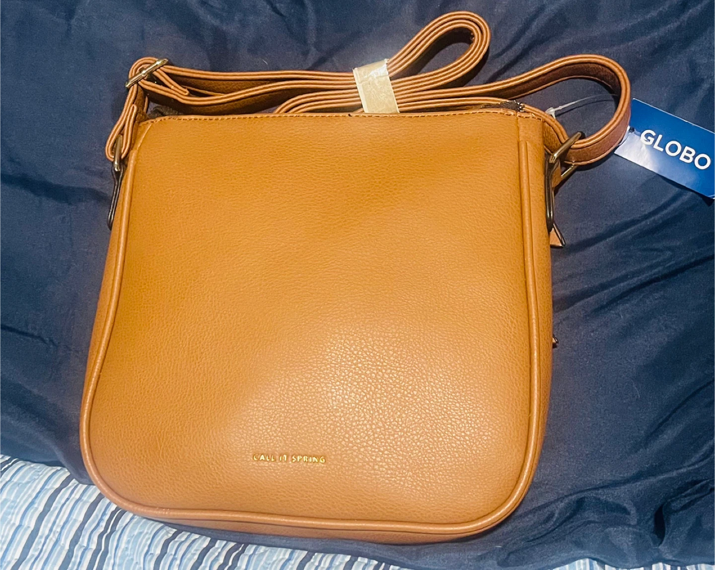 Globo Monchiero Crossbody Bag - Tan