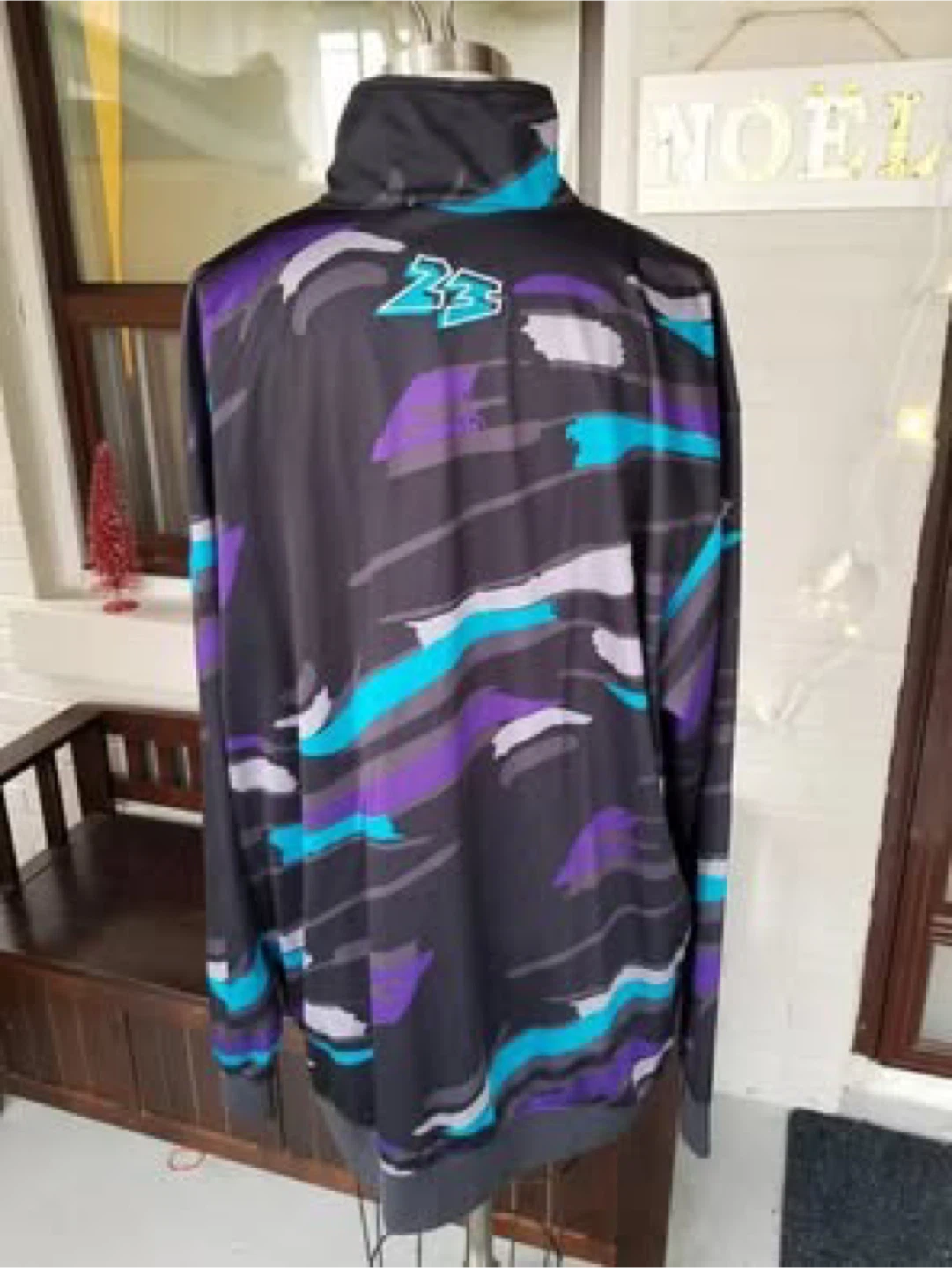 Rare Air Jordan 8 Retro Space Jam Zip Warm Up Jacket - photo 4