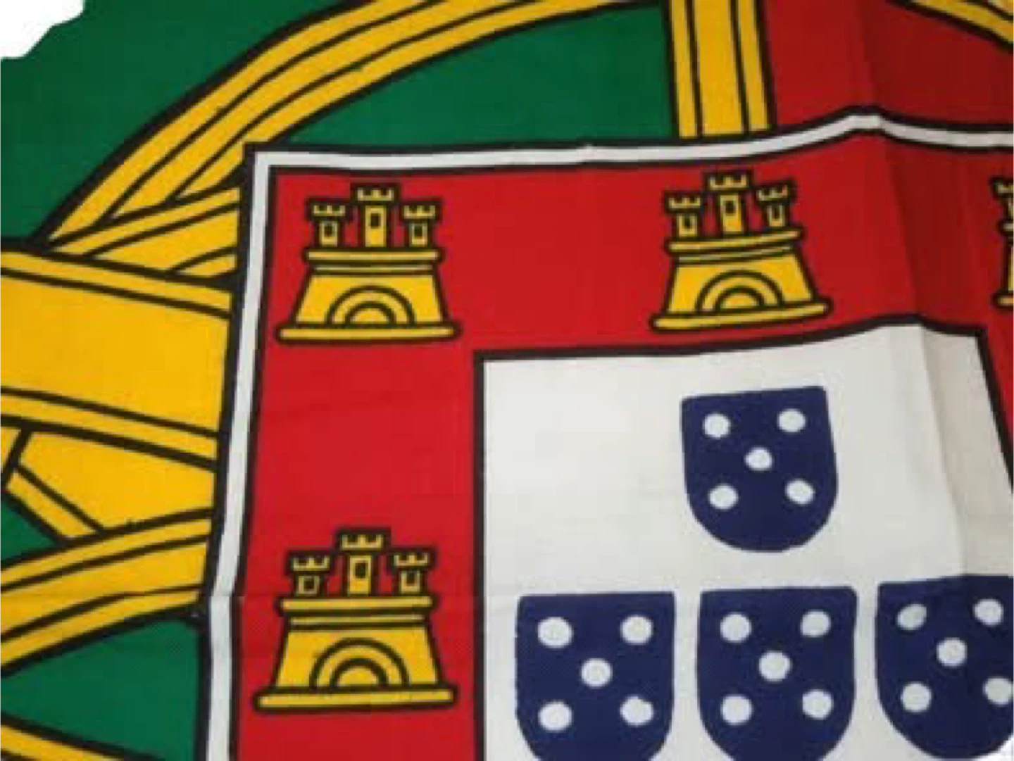 1950's PAF Portugal Military issued Flag With Documents - photo 5