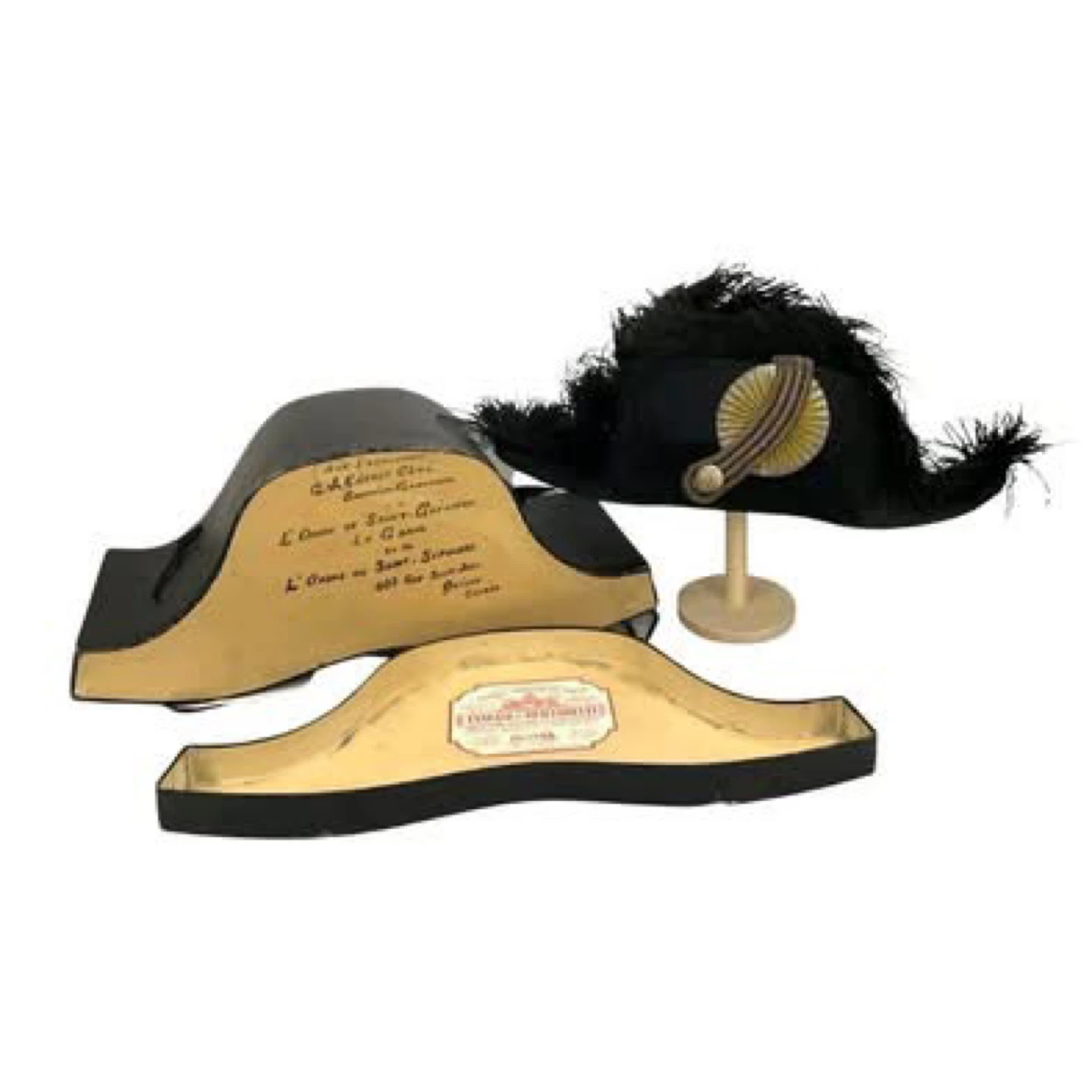 Rare Vatican Knights Order of Saint Gregory The Great Bicorn Hat - photo 3