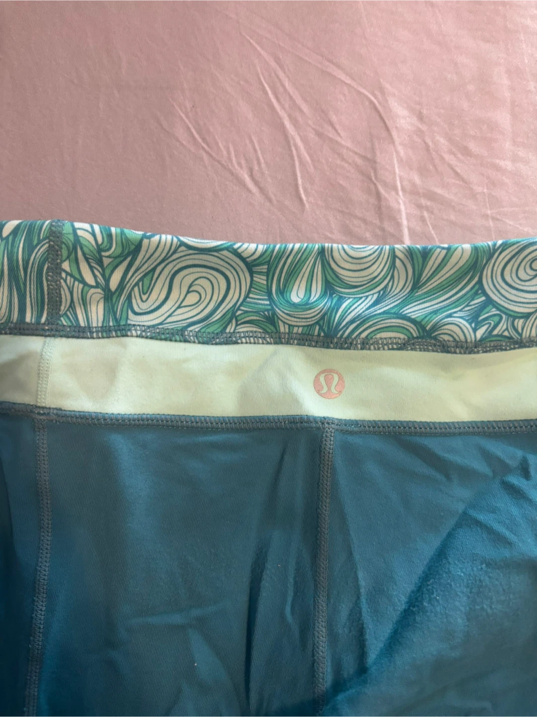 Lululemon Yoga Pants Size 6 Teal Flare - photo 3