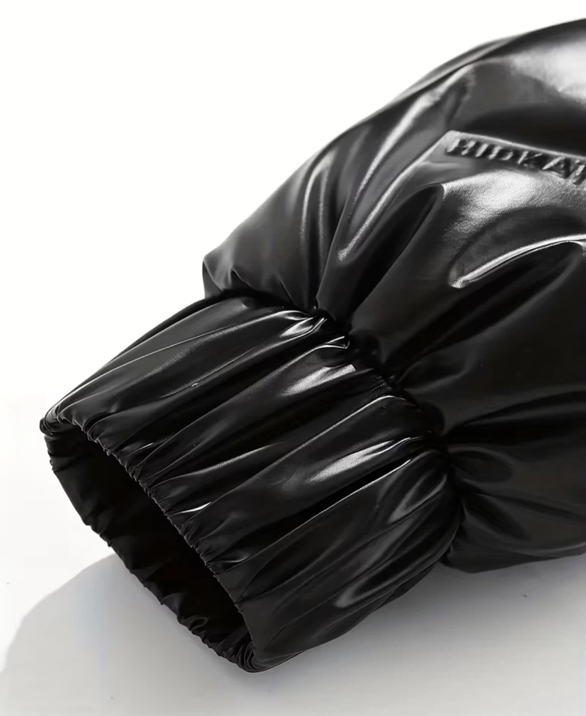 HIDKAT Black Shiny Puffer Jacket - photo 5