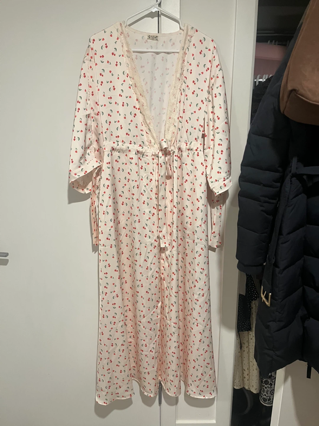 Free People Intimately Cherry Print Robe