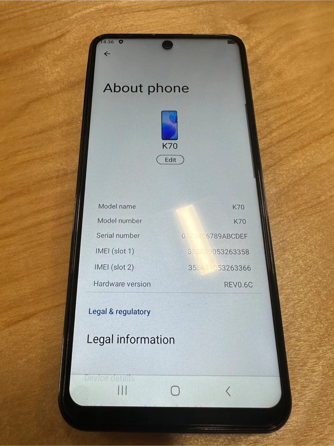 XiaoMi RedMi K70 Smartphone - brand-new - photo 3