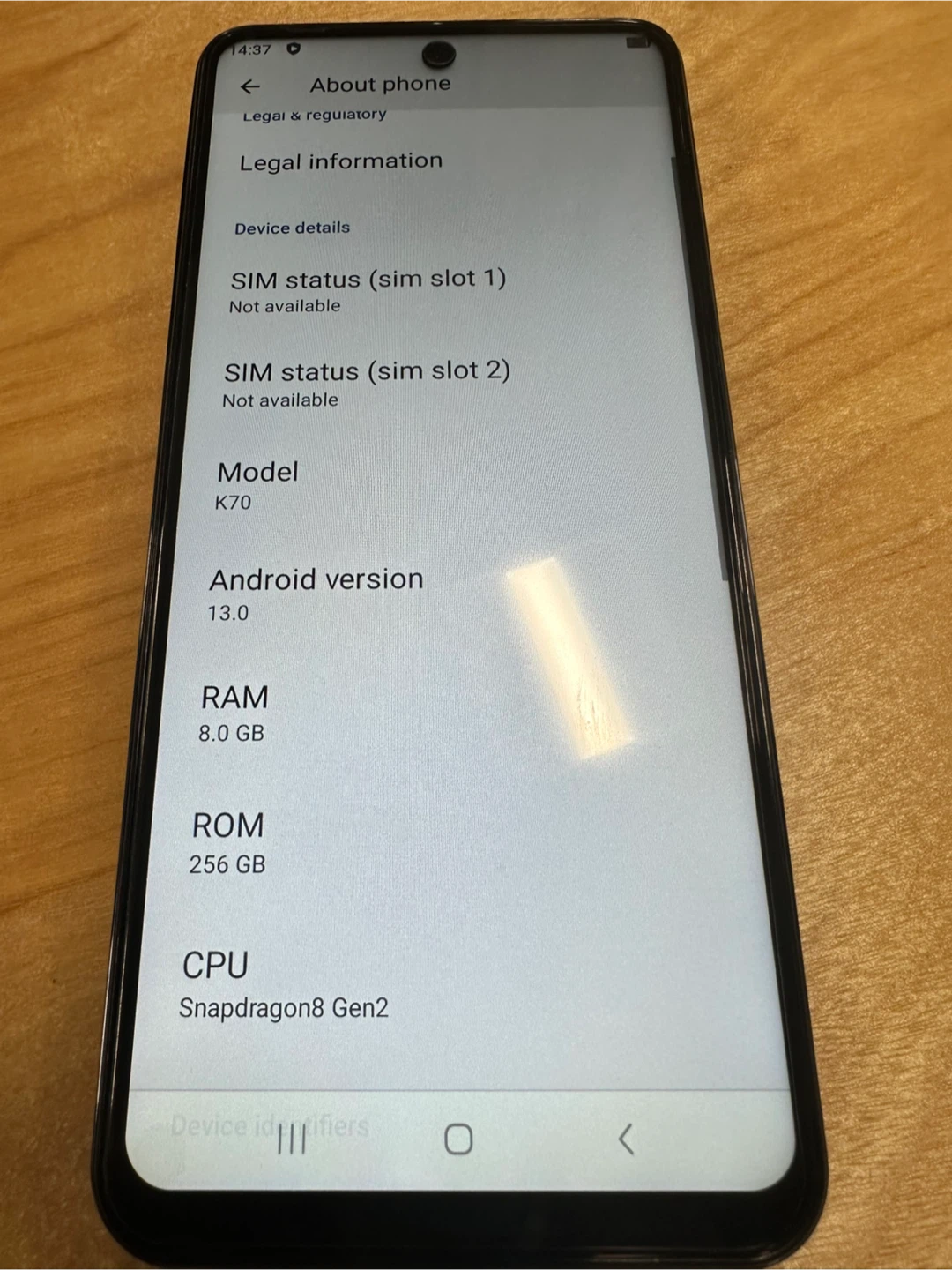 XiaoMi RedMi K70 Smartphone - brand-new - photo 4