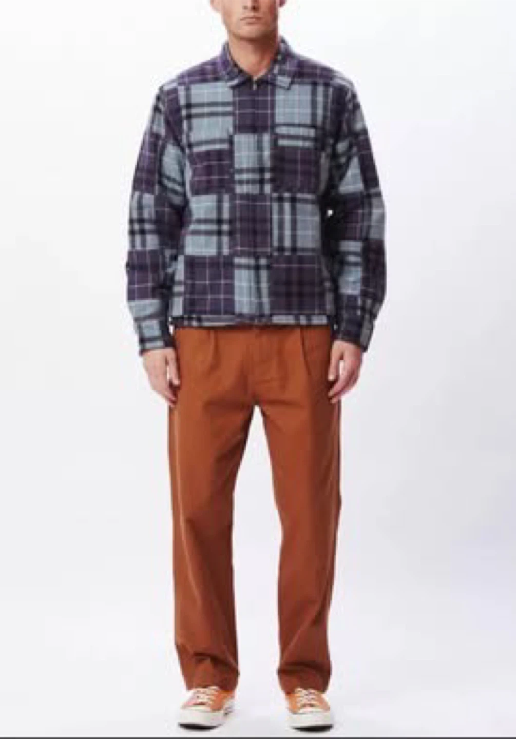 Obey Shirt Jacket Men's Brand New - photo 3