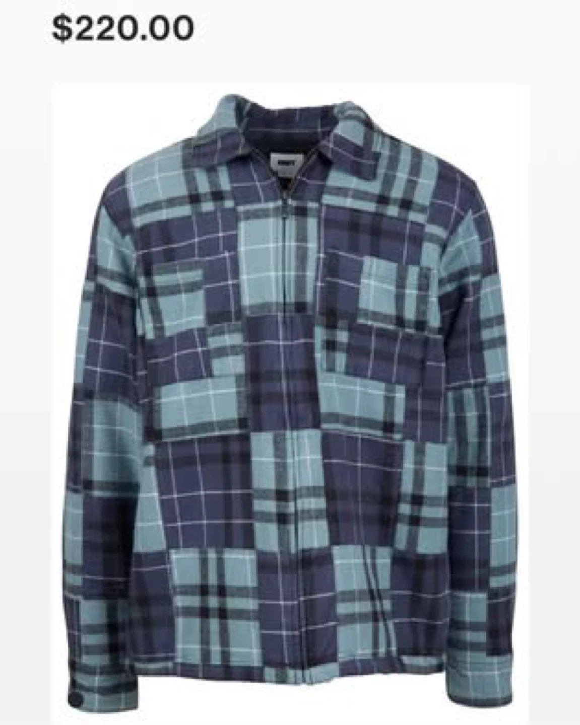 Obey Shirt Jacket Men's Brand New - photo 2