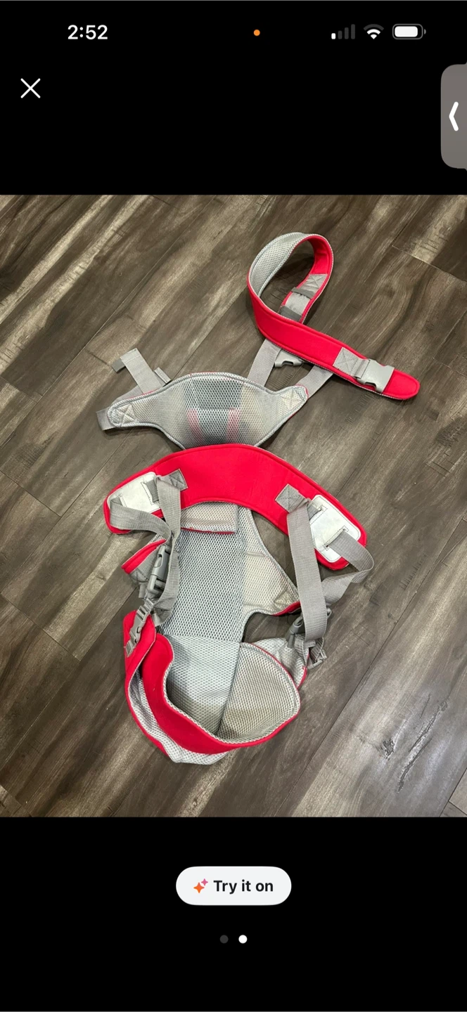 Red Baby Carrier