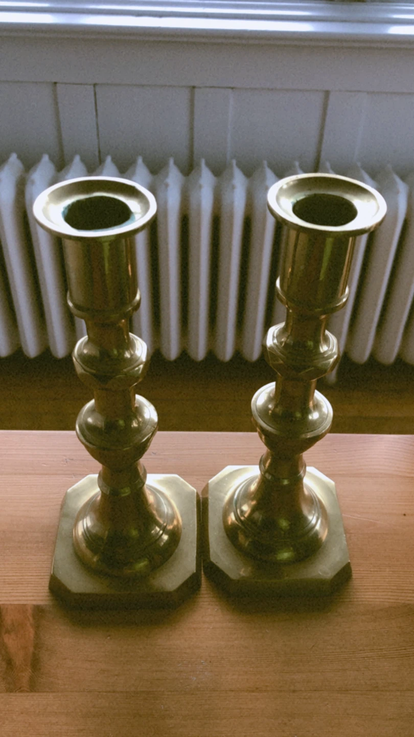 Pair of Brass Candlesticks