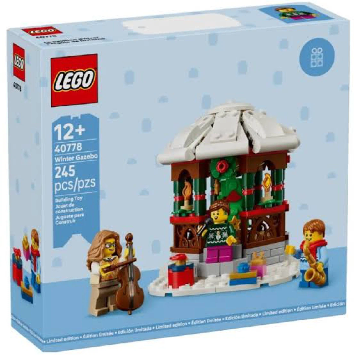 50$ or BEST OFFER LEGO 40778 Winter Gazebo BNIB
