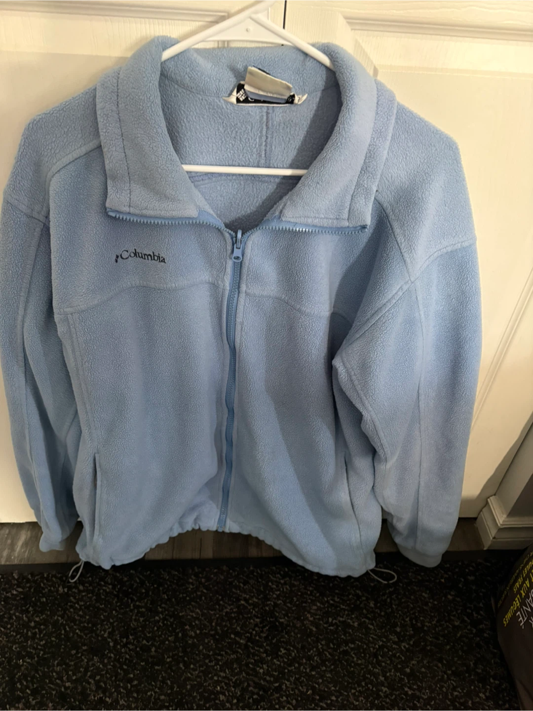 Columbia Fleece Jacket - Light Blue -  Large
