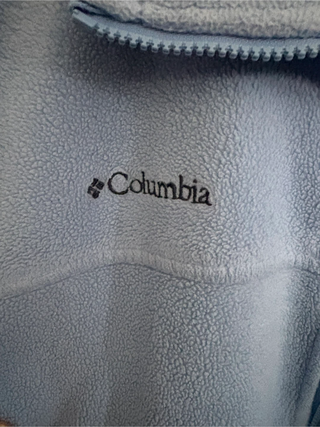 Columbia Fleece Jacket - Light Blue -  Large - photo 2